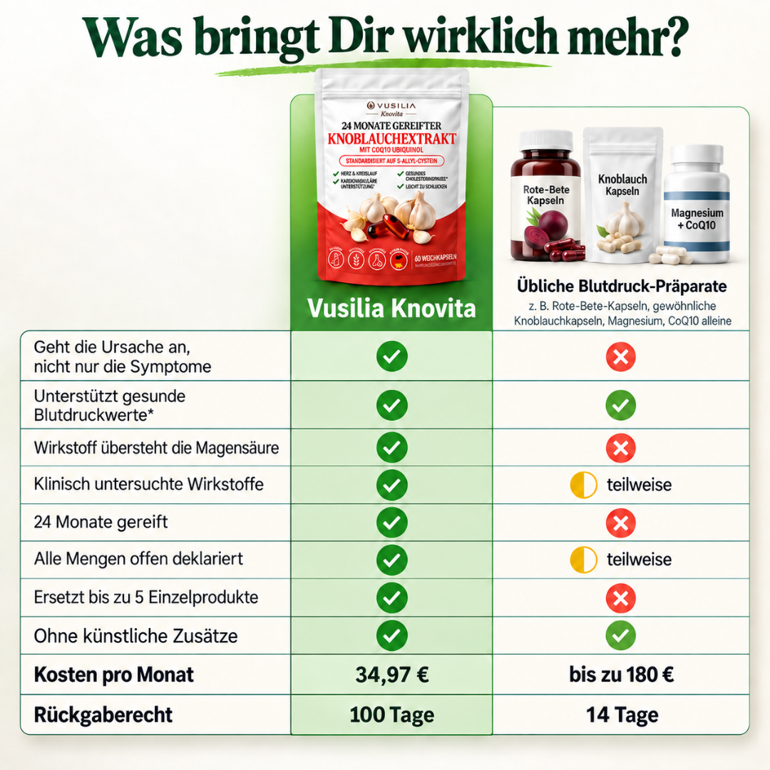 Vusilia Knovita - 24 Monate gereifter Knoblauchextrakt